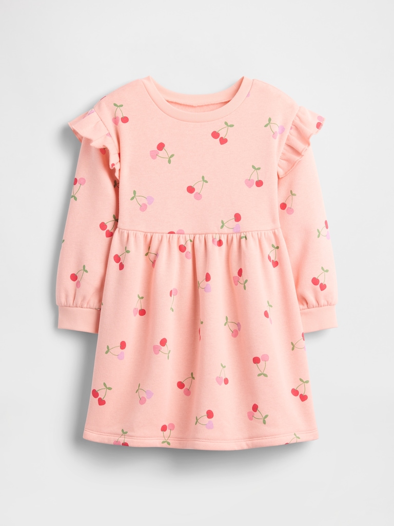 babyGap Fleece Ruffle Dress
