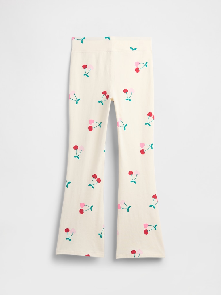 Kids Stretch Jersey Flare Leggings