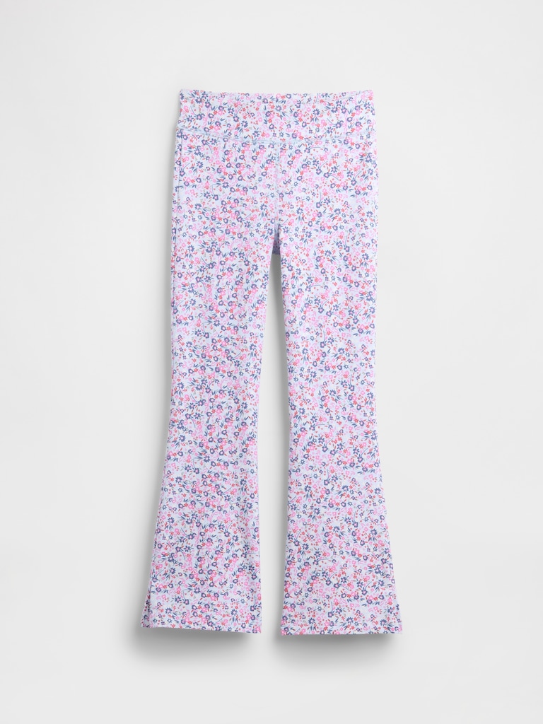 Kids Stretch Jersey Flare Leggings