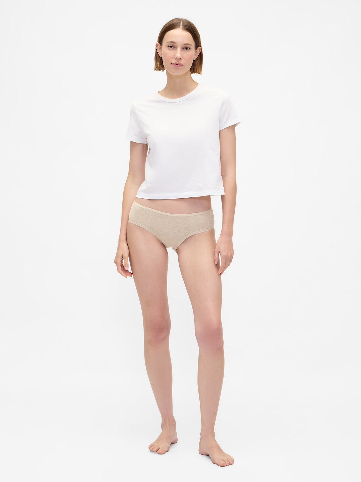 Organic Stretch Cotton Hipster