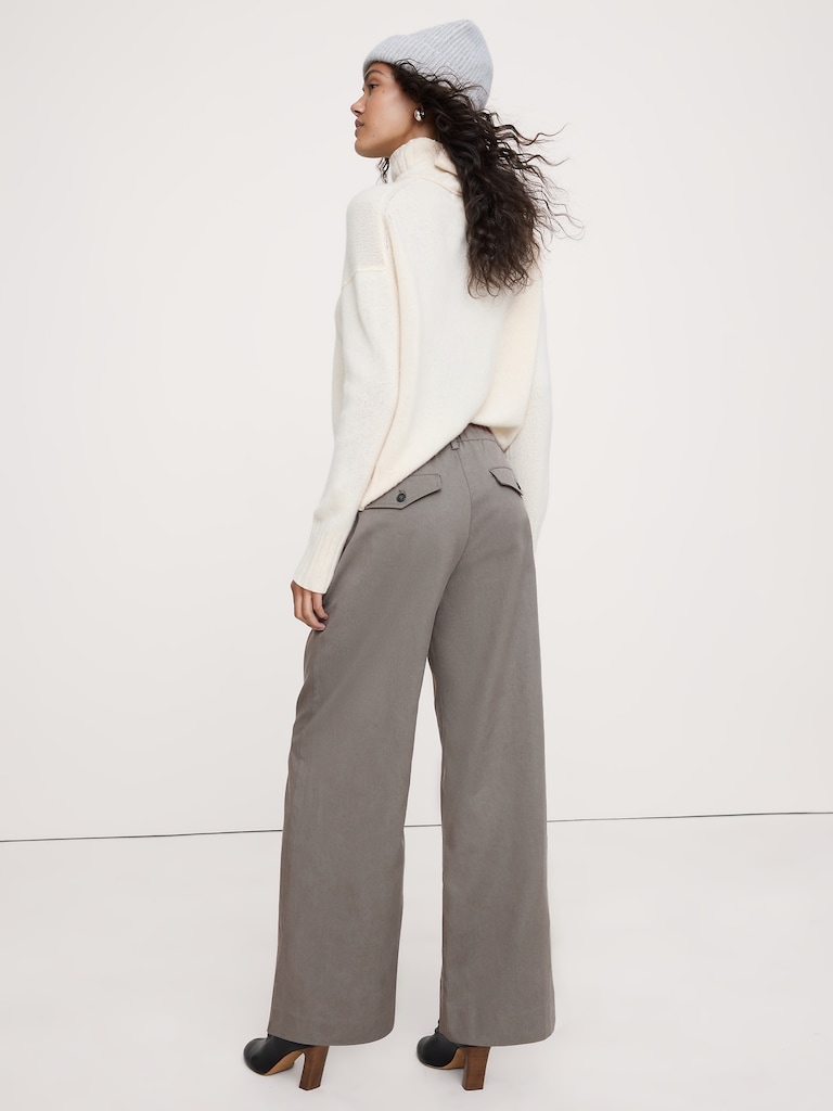 The Everyday Wide-Leg Pant in Tencel™-Cotton