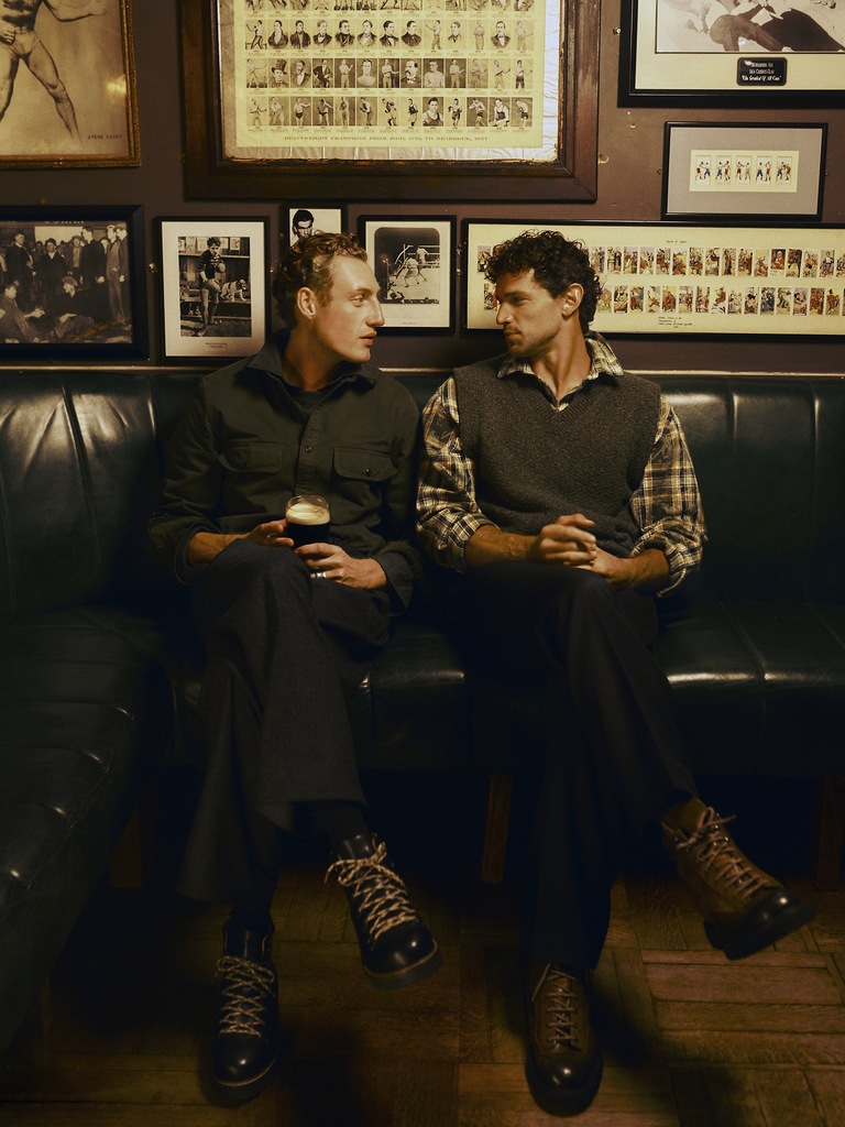 Relaxed-Fit Textured Flannel Overshirt