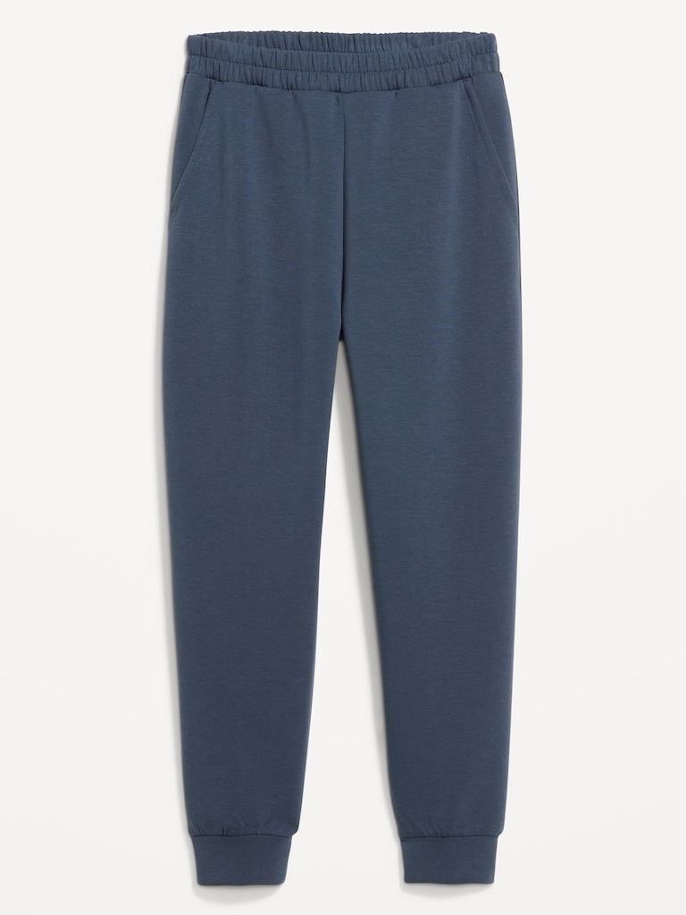High-Waisted Bounce Fleece Jogger Sweatpants