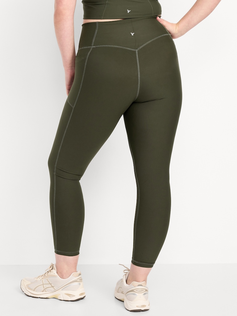 Extra-High Waisted PowerSoft Boundless 7/8 Pocket Leggings – No Front Seam