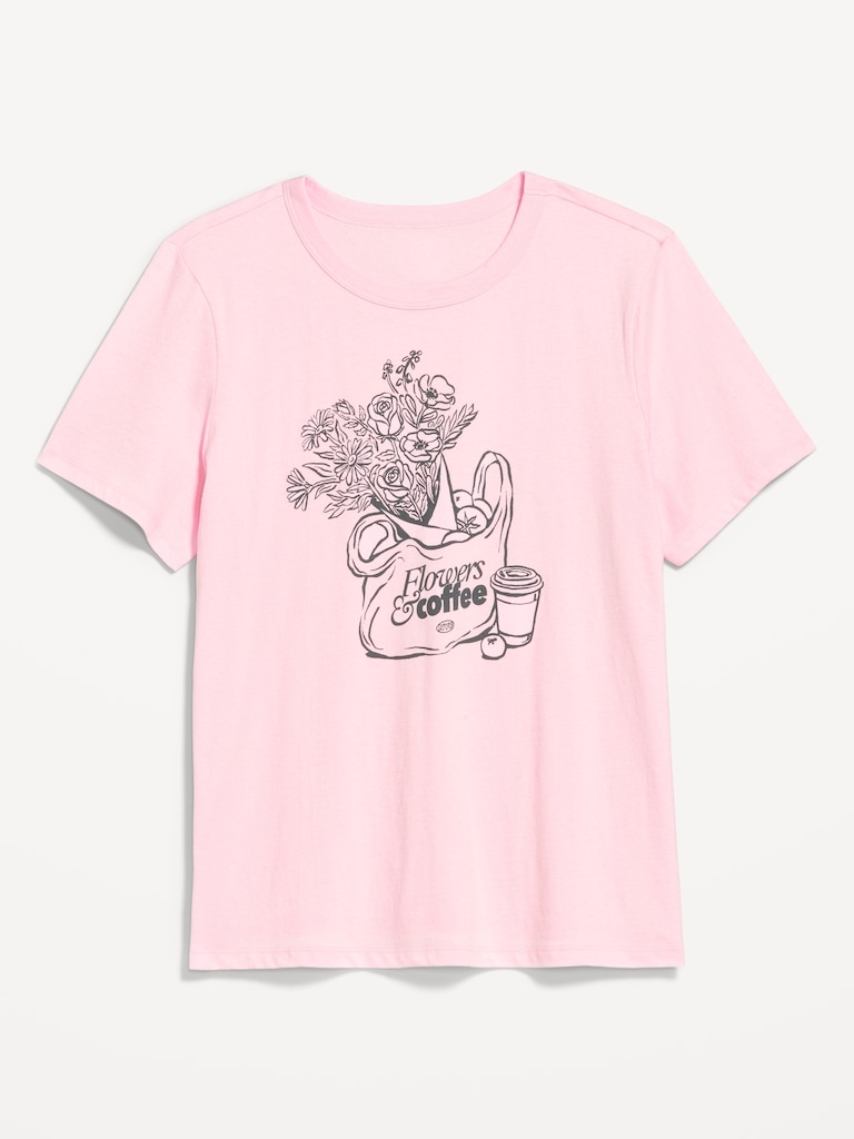 EveryWear Crew-Neck Graphic T-Shirt