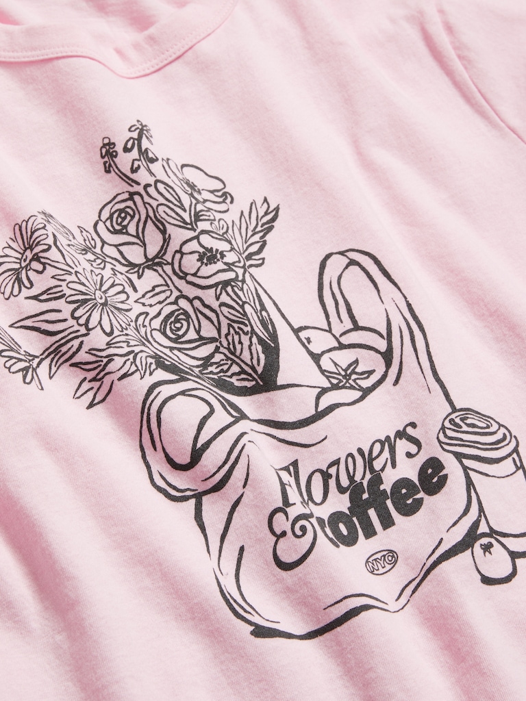 EveryWear Crew-Neck Graphic T-Shirt