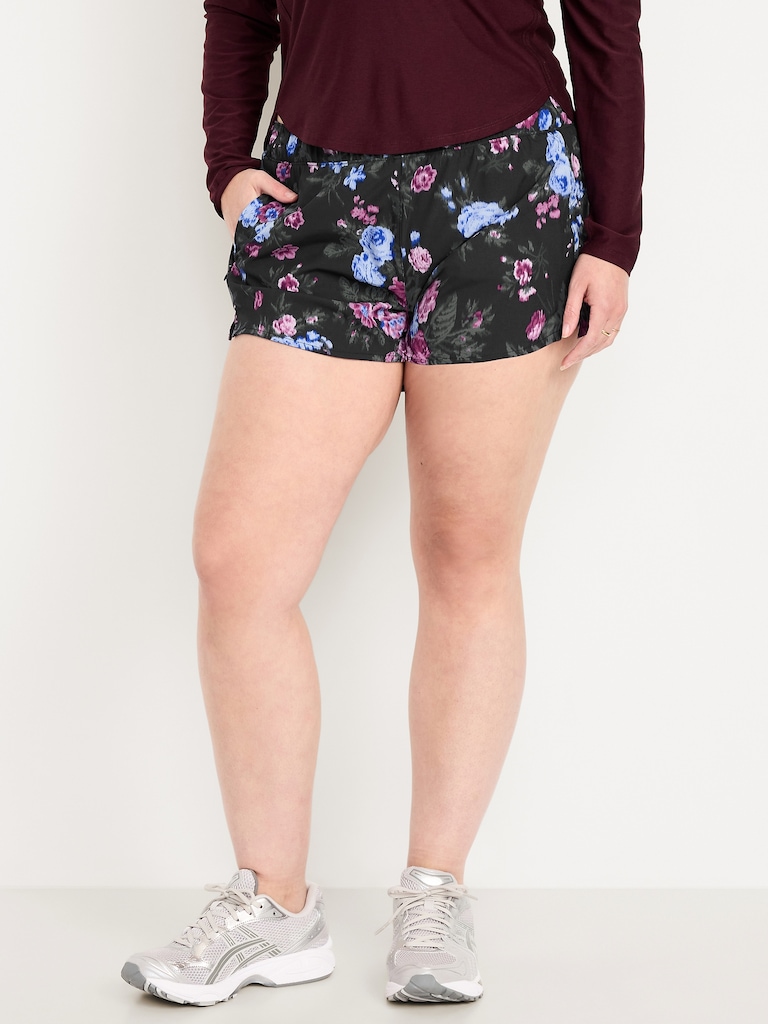 Mid-Rise StretchTech Run Shorts -- 3-inch inseam