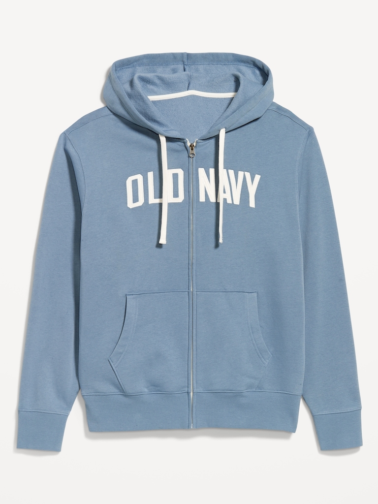 Loose Logo Zip Hoodie