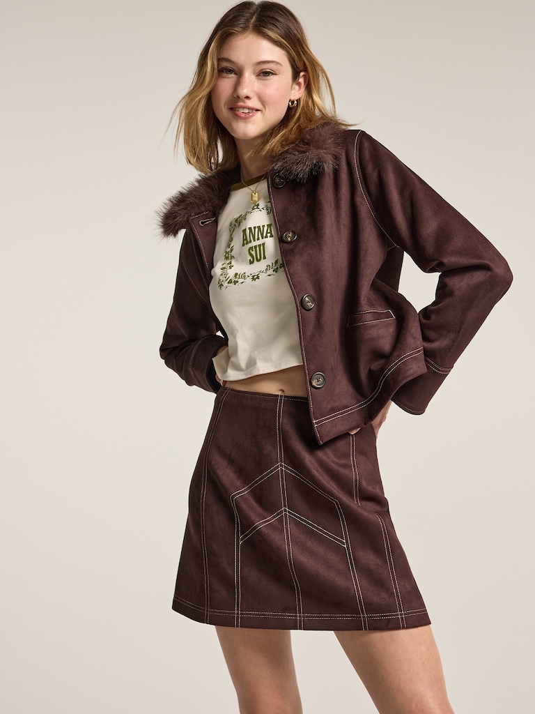 Old Navy x Anna Sui Ringer Tee