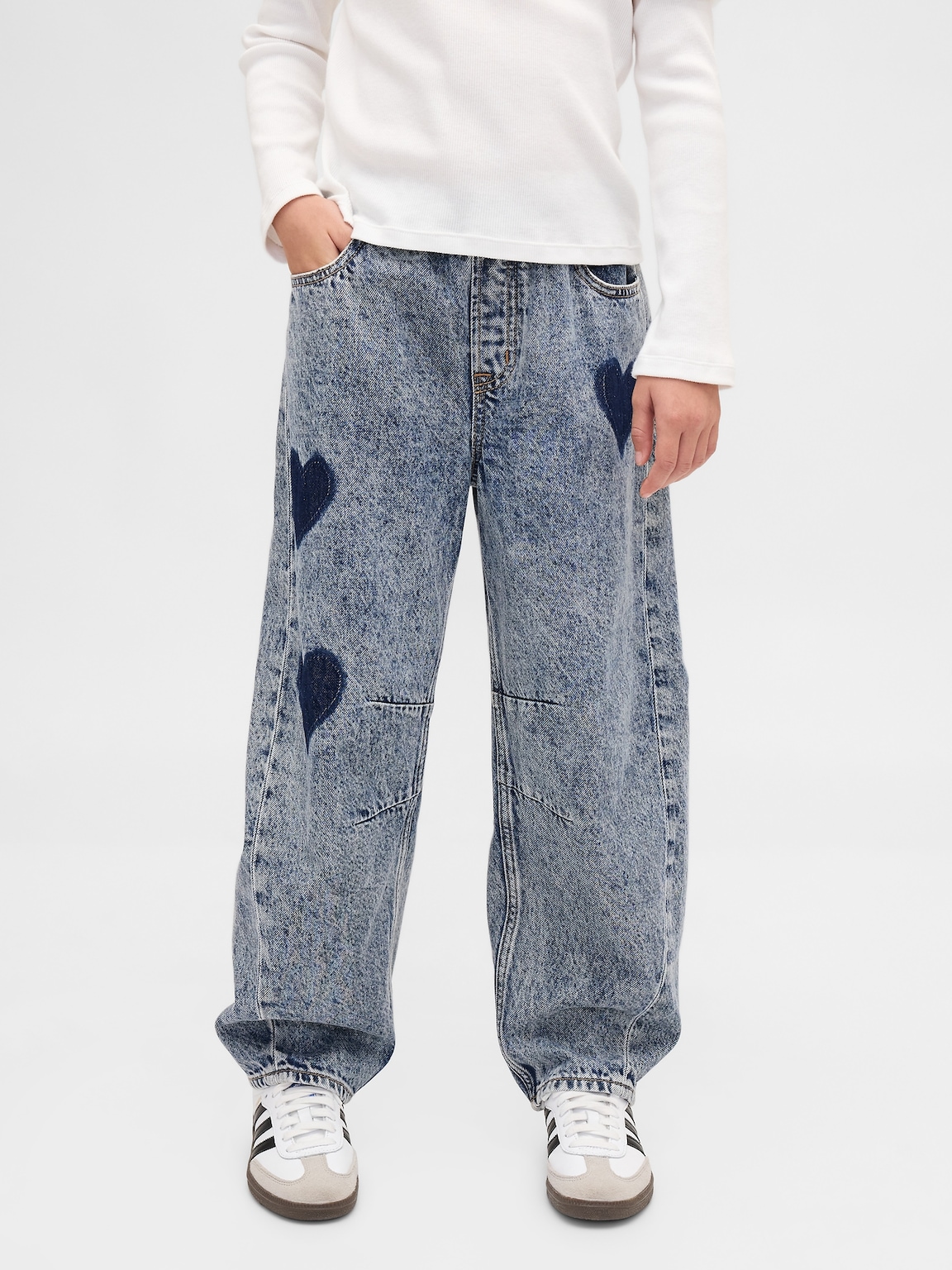 Kids Easy Barrel Jeans
