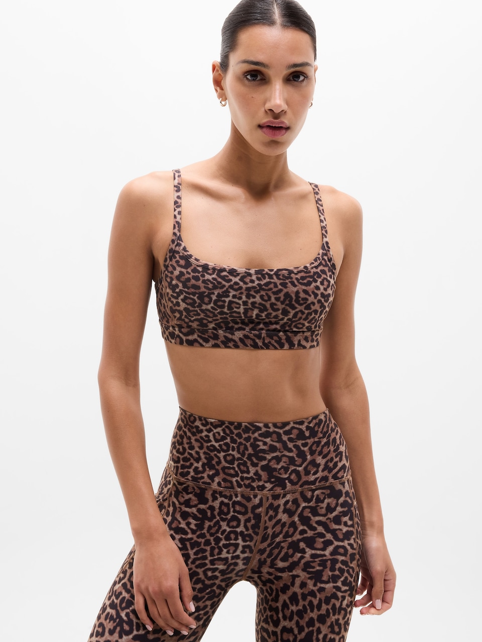 V-Neck Hardware One-Piece Swimsuit