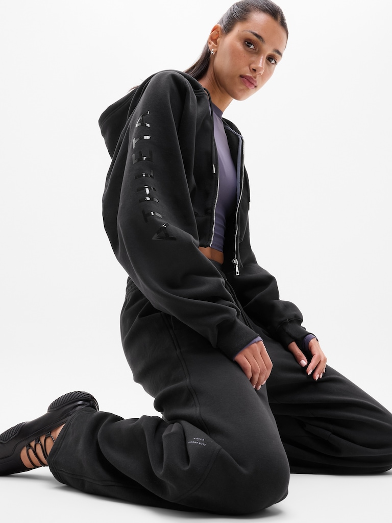 Simone Biles Forever Fleece Crop Full Zip