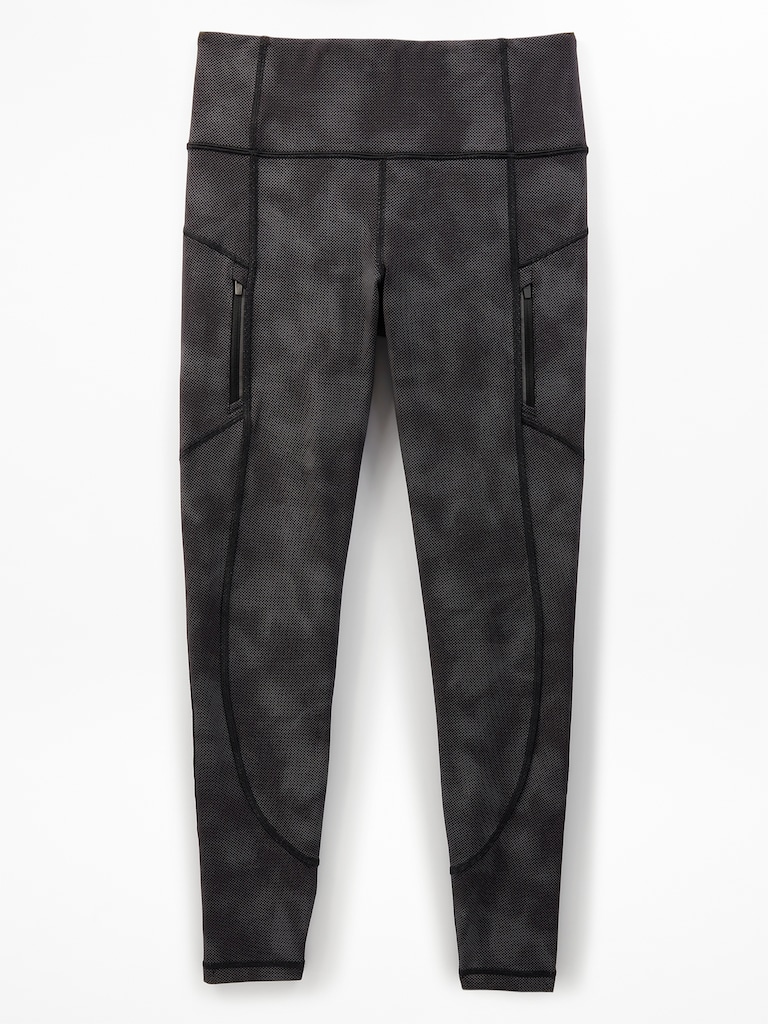 Rainier High Rise Reflective Print Legging