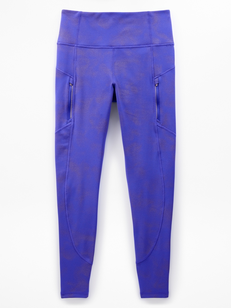 Rainier High Rise Reflective Print Legging