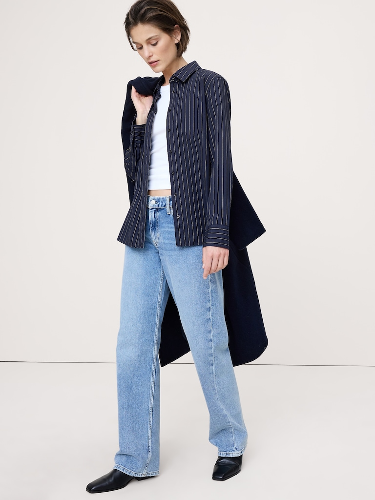 The Everyday Shirt in Cotton Poplin