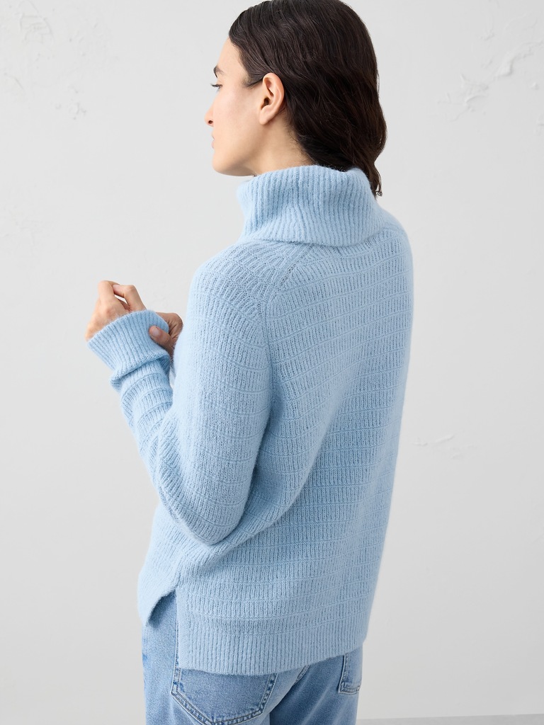 Brushed Turtleneck Sweater