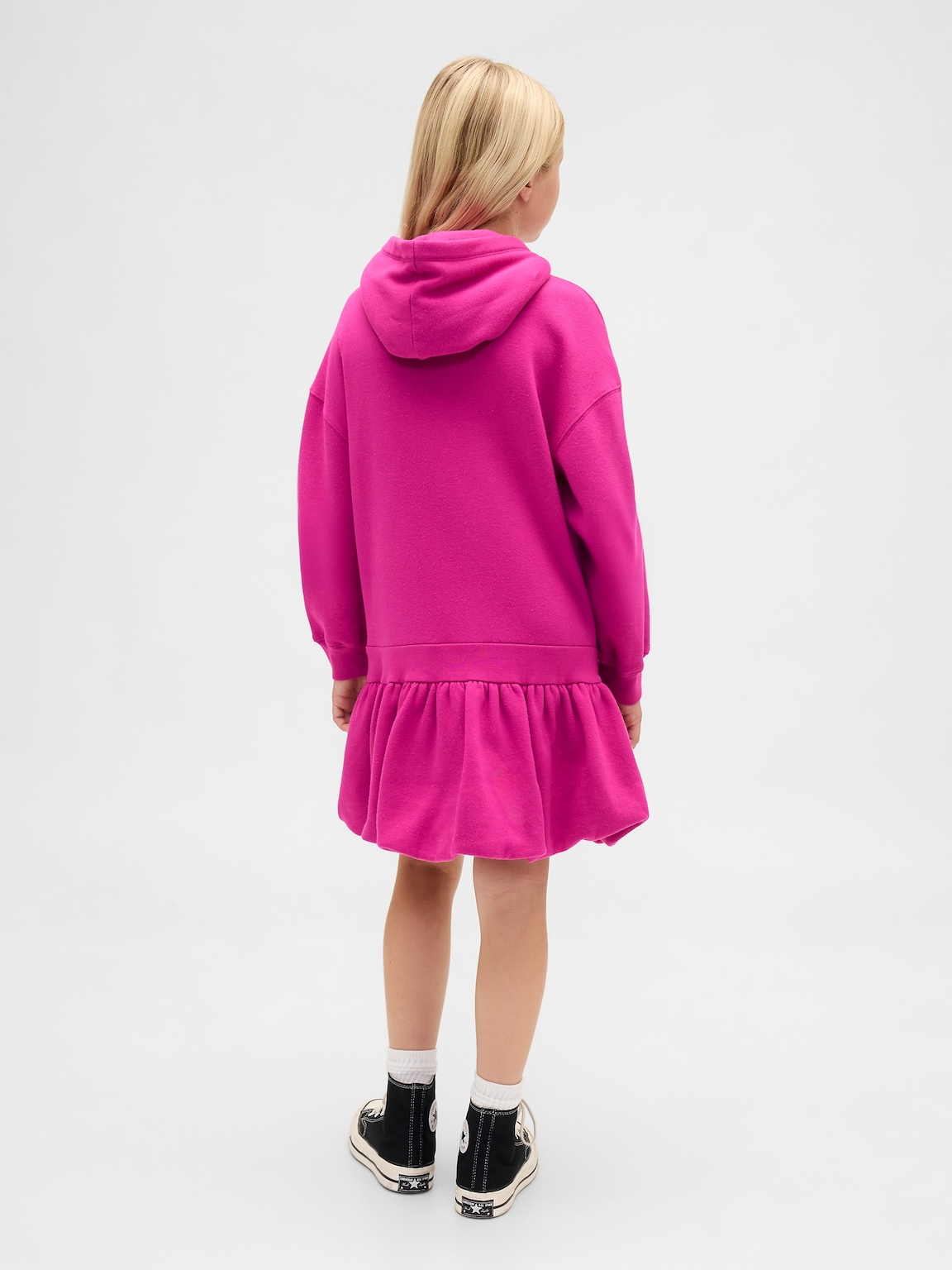 Kids Oversized Hoodie Sweatshirt Dress