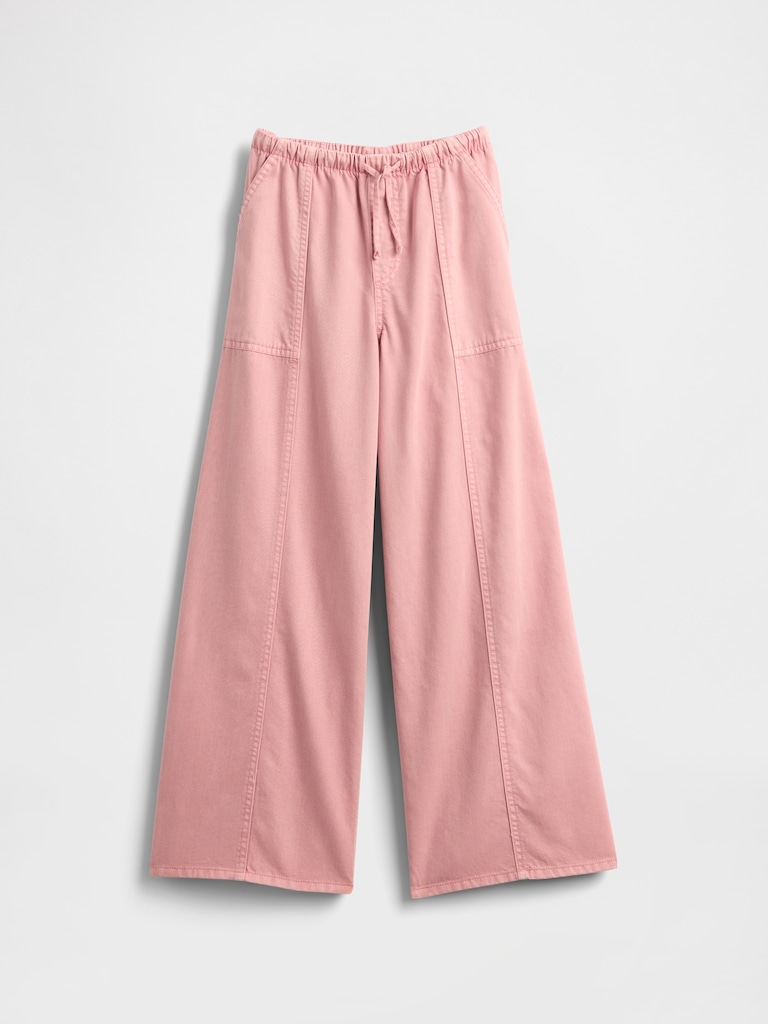 Kids Twill Baggy Pants