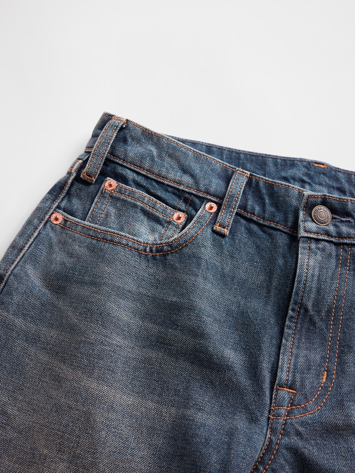 Mid Rise Relaxed Flare Jeans