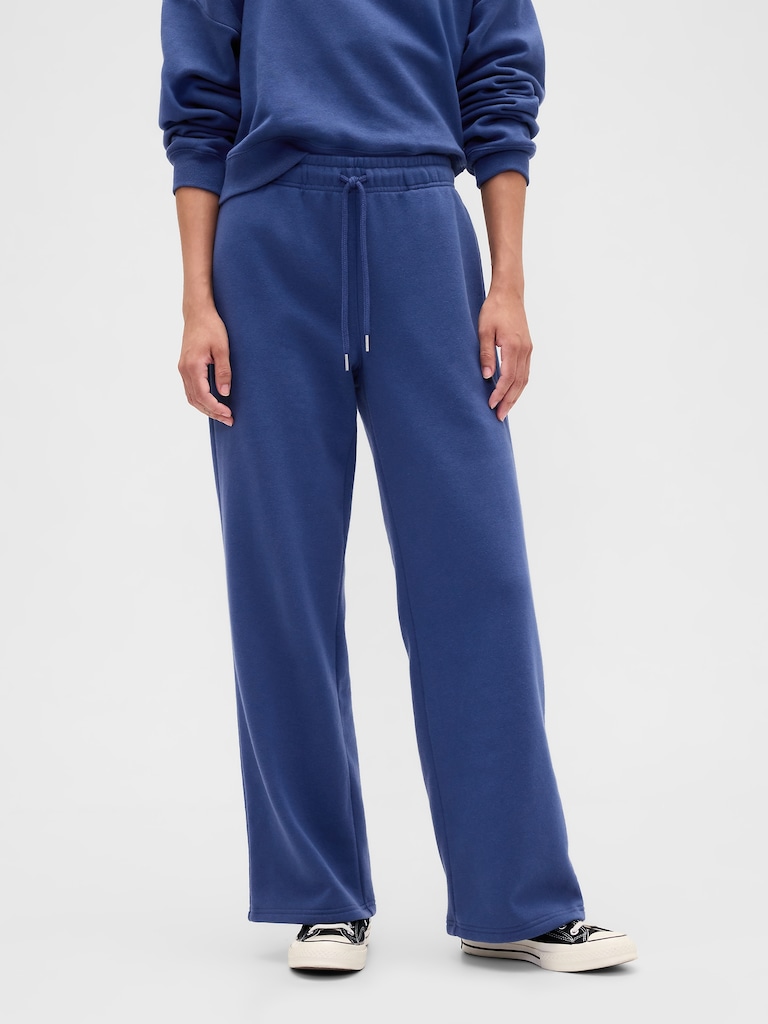 Relaxed Straight-Leg Sweatpants