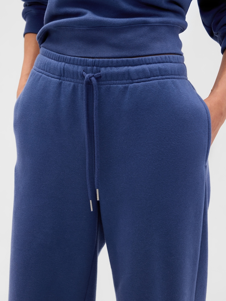 Relaxed Straight-Leg Sweatpants