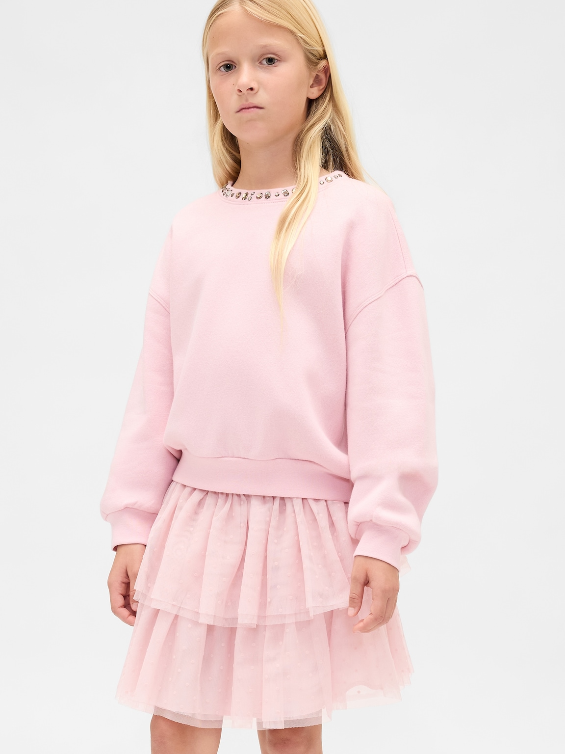 Kids Tiered Tulle Skirt