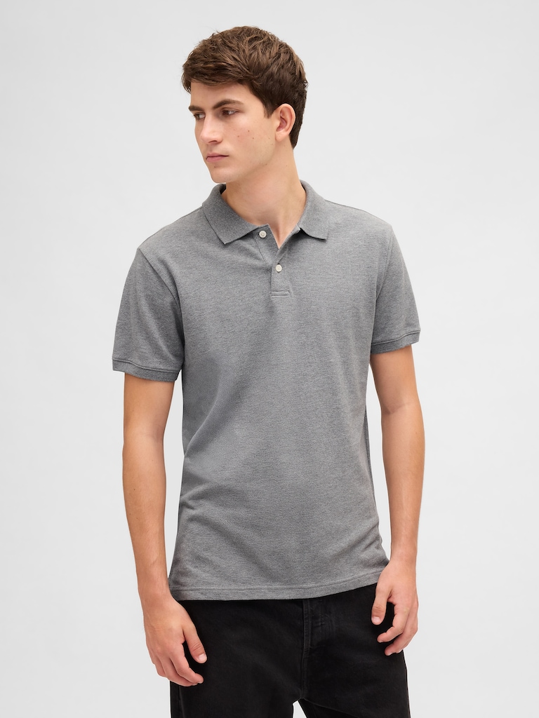 Pique Polo Shirt