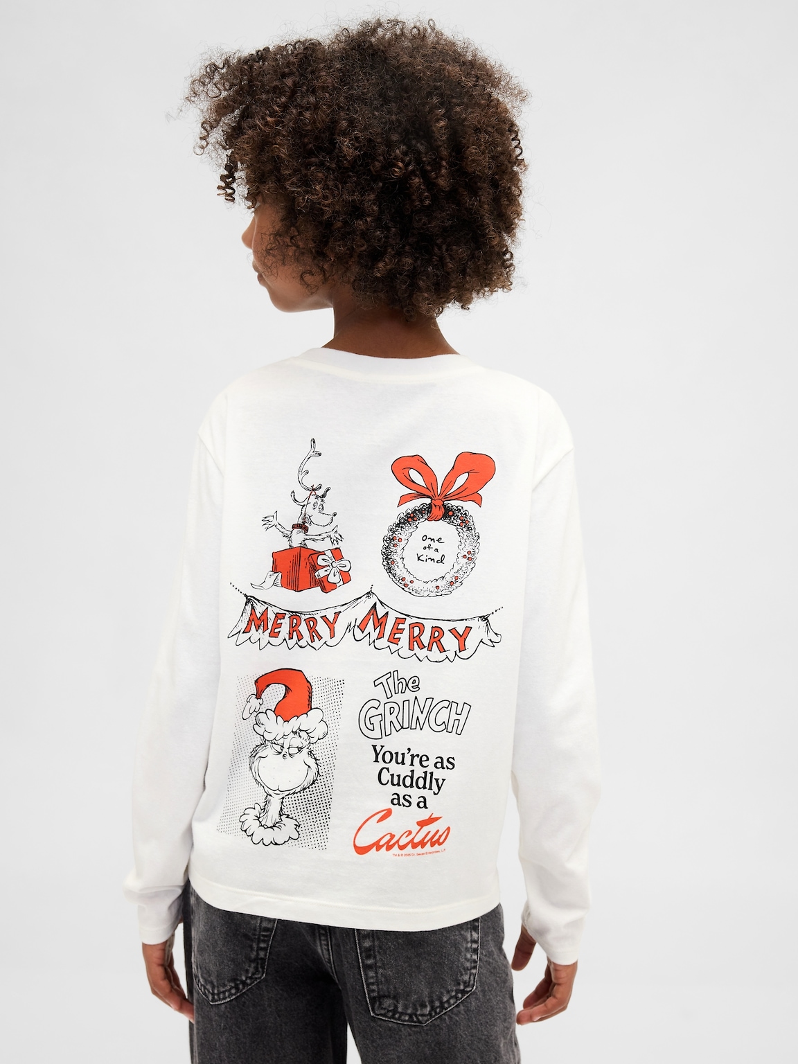 Kids Oversized Graphic T-Shirt