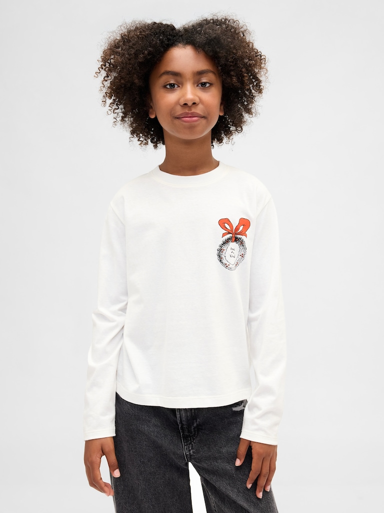 Kids Oversized Graphic T-Shirt