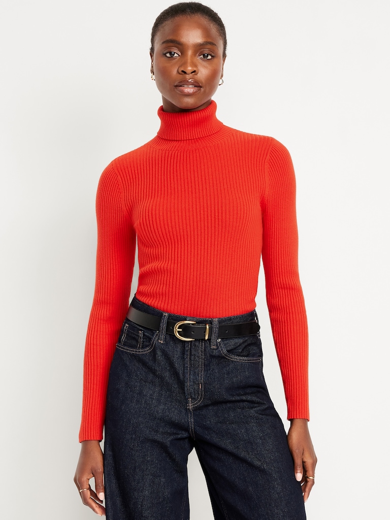 SoSoft Lite Rib Turtleneck Sweater