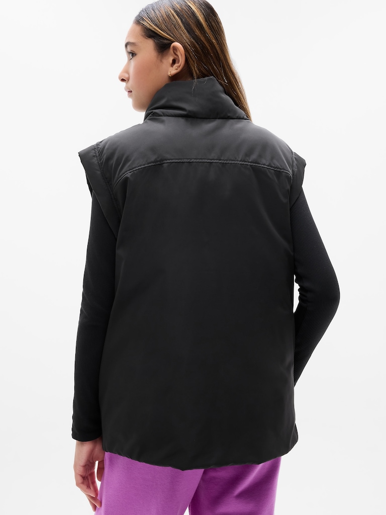 Athleta Girl Long Puffer Vest