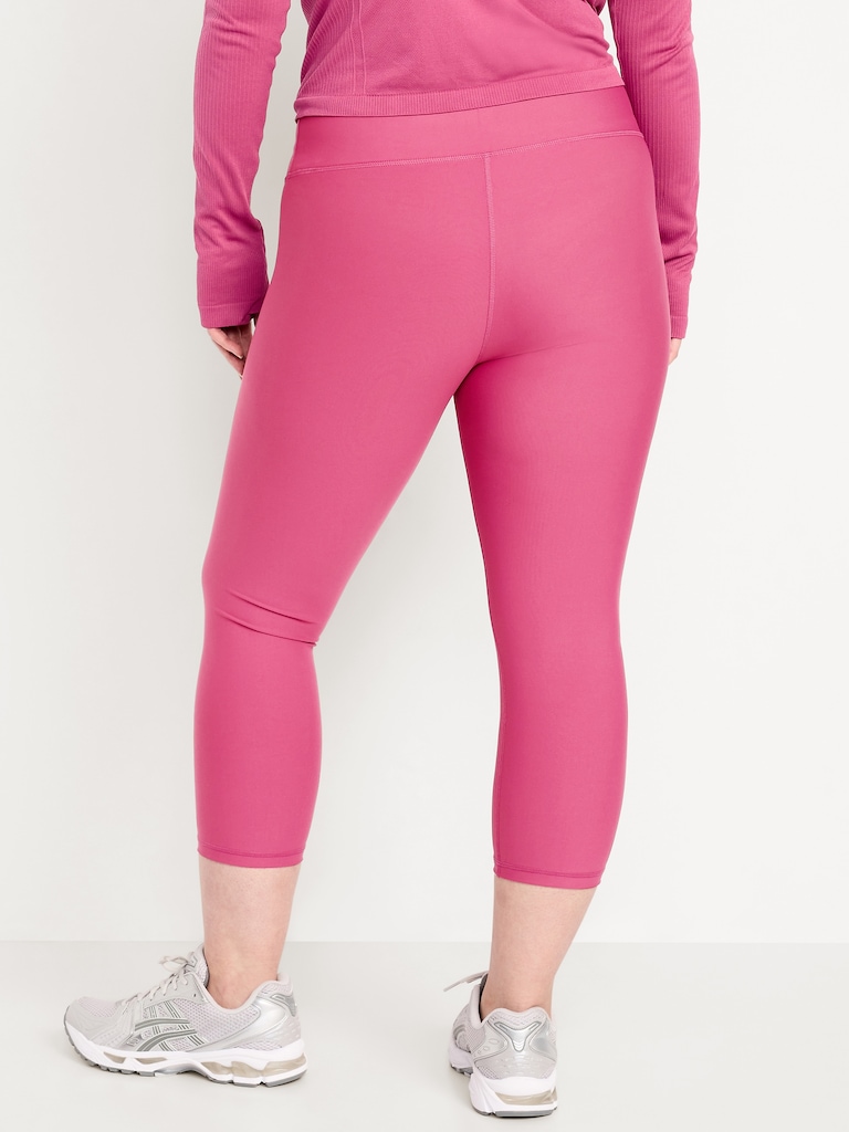 High-Waisted PowerSoft Crop Leggings