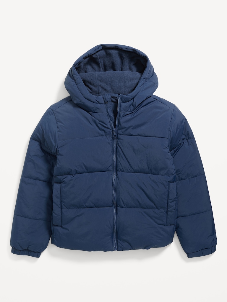 Water-Resistant Puffer Jacket for Boys
