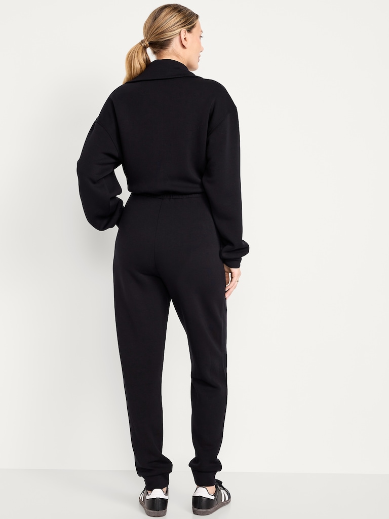 Bounce Fleece Zip Jumpsuit