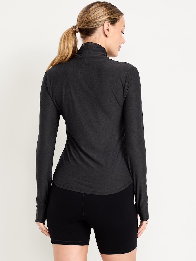 CloudMotion Funnel Neck Top