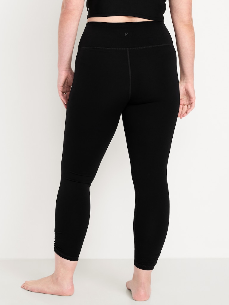 High-Waisted StudioSmooth Ruched Leggings