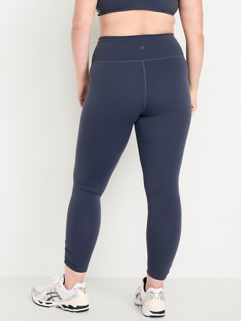 High-Waisted StudioSmooth Ruched Leggings