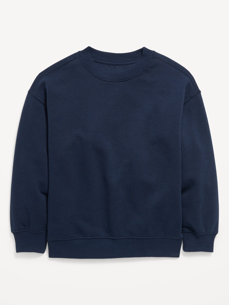Favorite Fleece Oversized Crew-Neck Sweatshirt for Boys