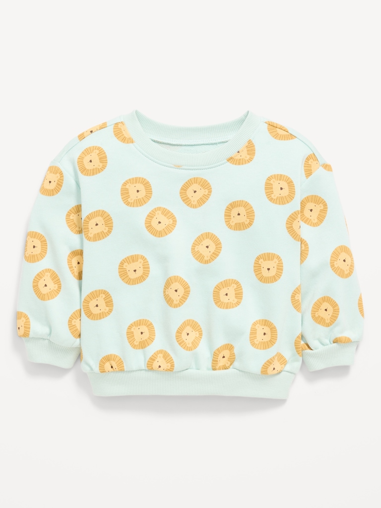 Printed Crew-Neck Sweatshirt for Baby