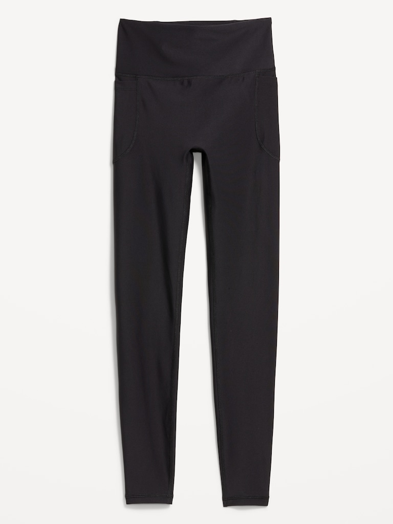 Extra-High Waisted PowerSoft Boundless 7/8 Pocket Leggings – No Front Seam