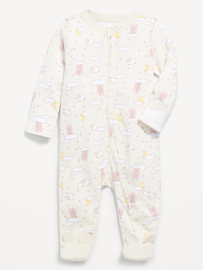 Disney© 2-Way-Zip Sleep & Play Footed One-Piece for Baby