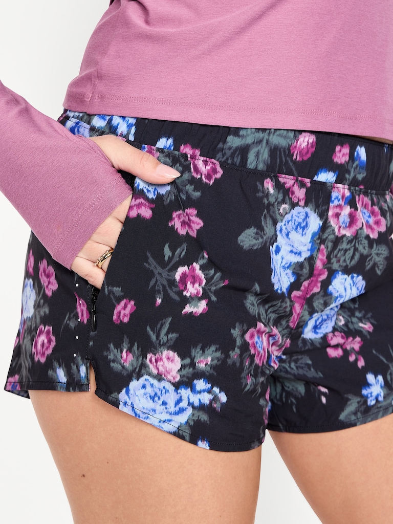 Mid-Rise StretchTech Run Shorts -- 3-inch inseam