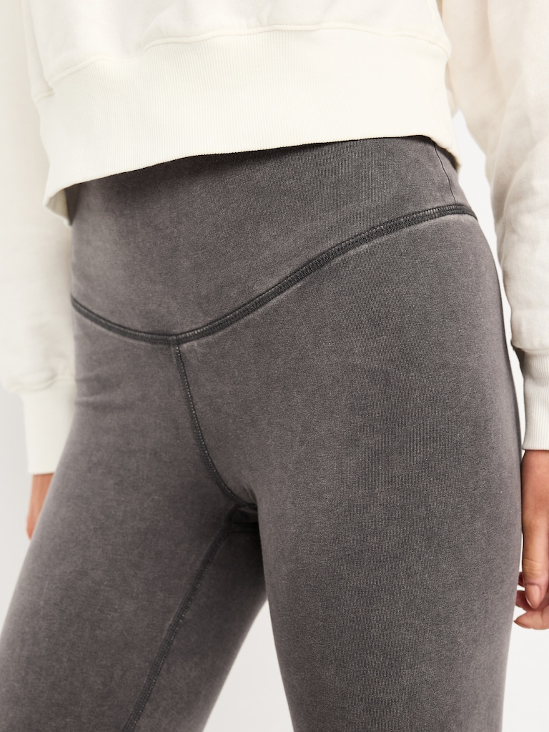 High-Waisted PowerChill 7/8 Cotton Leggings