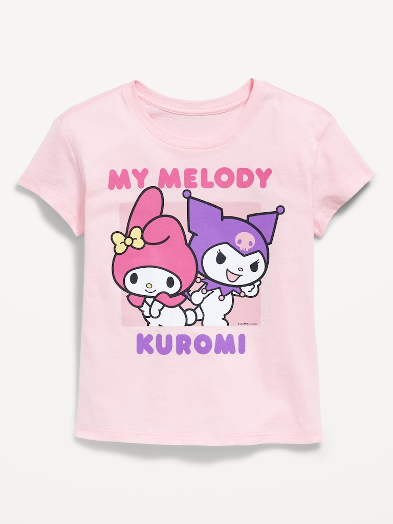 My Melody™ & Kuromi™ Graphic T-Shirt for Girls