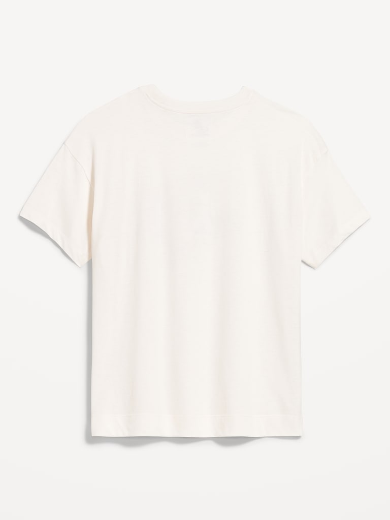 College Crew-Neck T-Shirt for Women