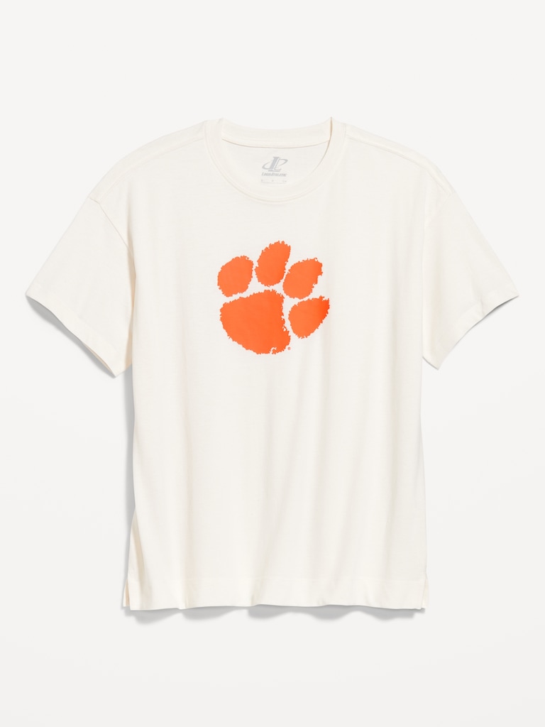 College Crew-Neck T-Shirt for Women