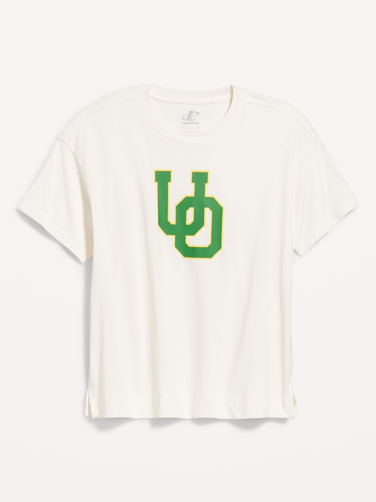 College Crew-Neck T-Shirt for Women