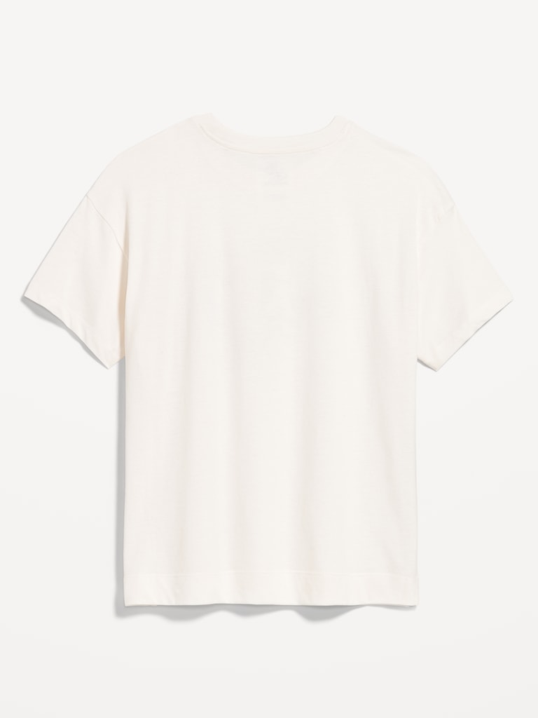 College Crew-Neck T-Shirt for Women