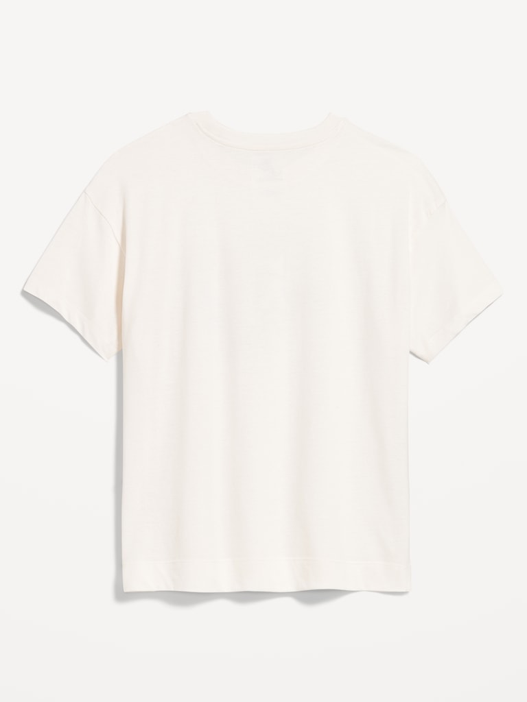 College Crew-Neck T-Shirt for Women