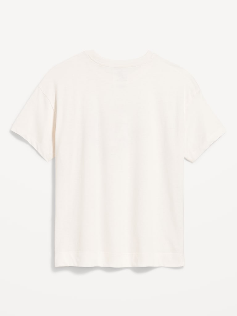 College Crew-Neck T-Shirt for Women